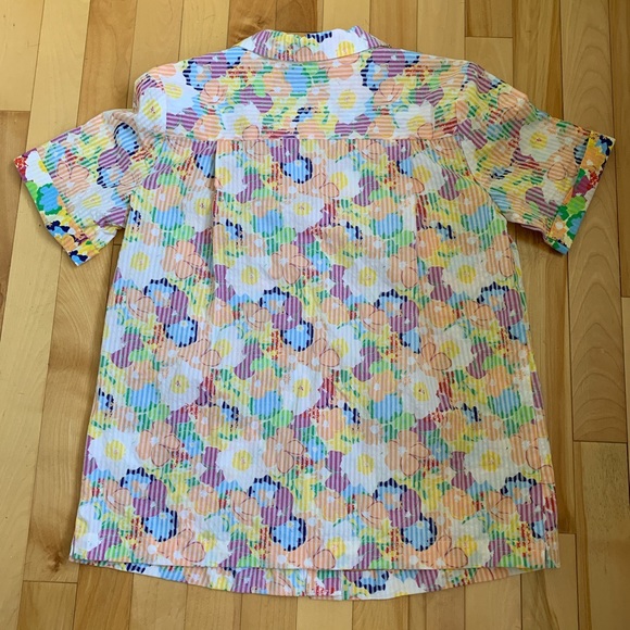 🦋✨ 2/15$ TOPS ✨🦋 URBAN OUTFITTERS FLORAL BLOUSE - Picture 5 of 6